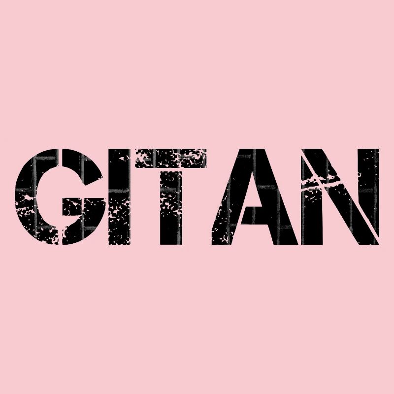 Gitan usé brique brun