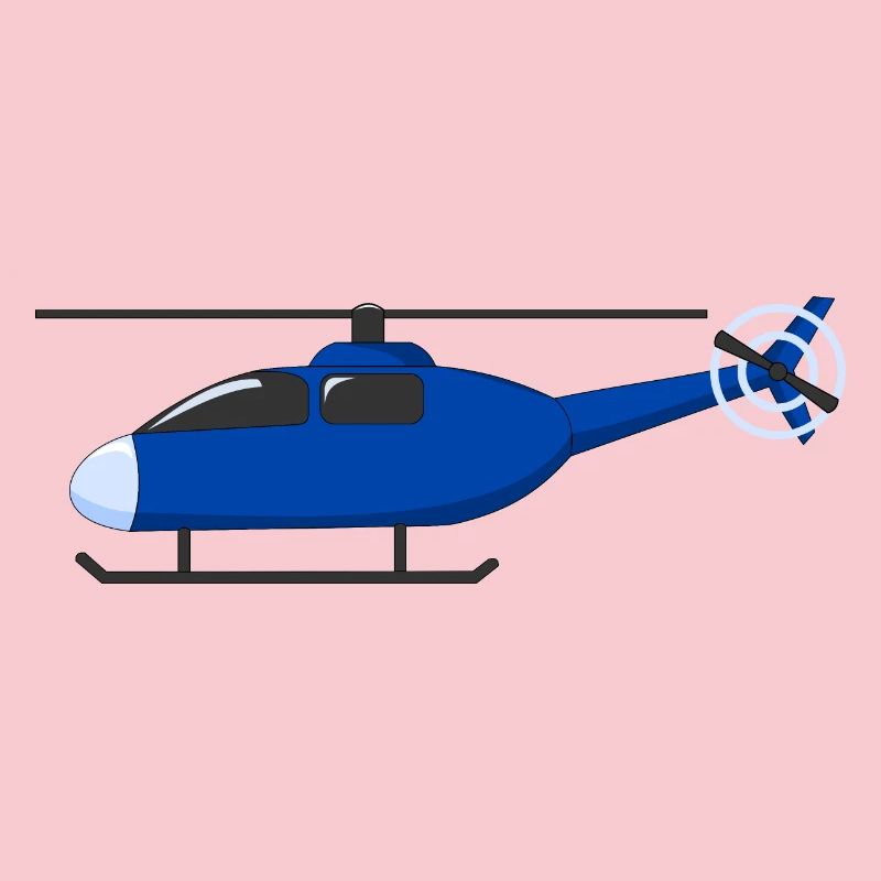 Bleu hélicoptère