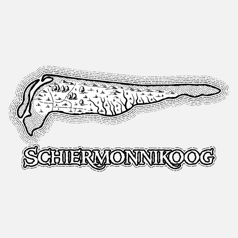 Schiermonnikoog | Antique map | Treasure map