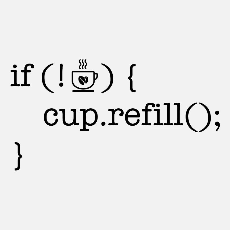 Programmeur de code café amateur de café humour