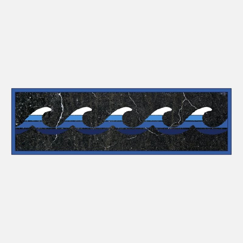 Surfer Logo Blau