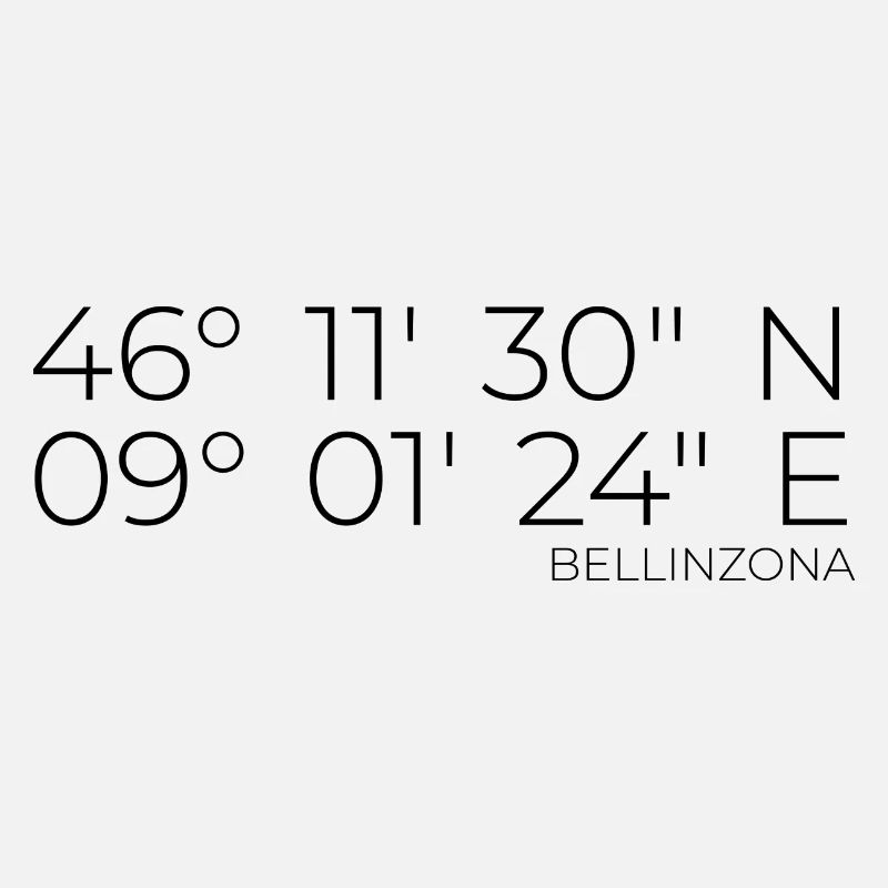 Coordinates Bellinzona