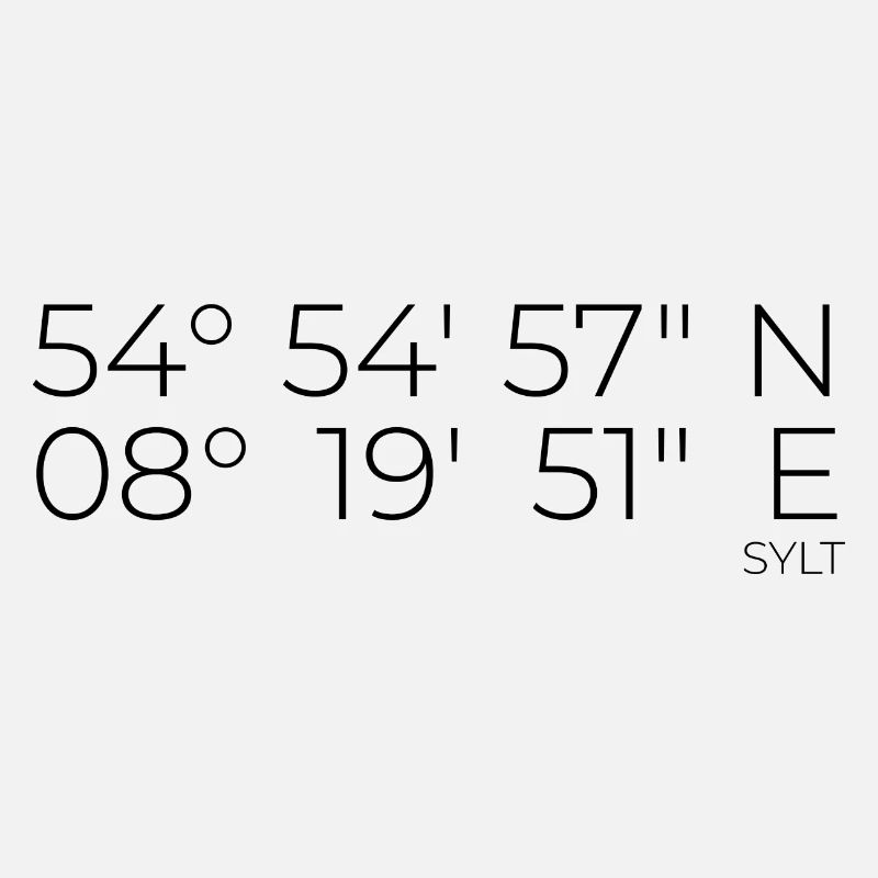 coordinates Sylt