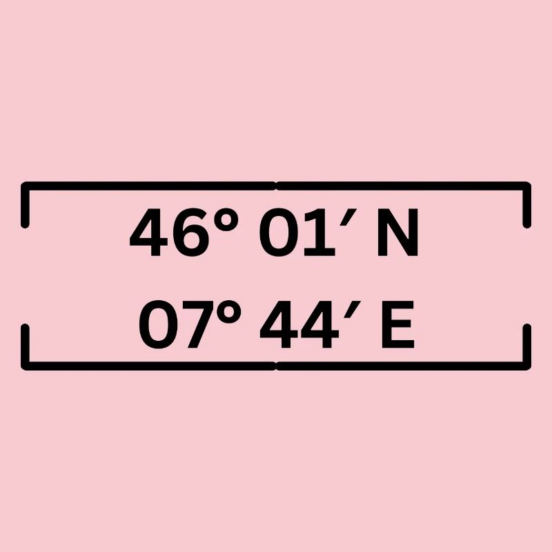 Coordinates Zermatt Minimalist