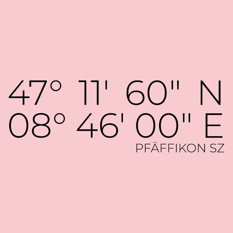 Coordinates Pfäffikon SZ Zurich