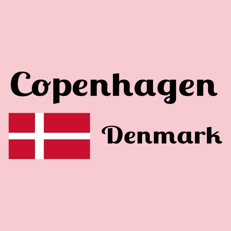 Copenhague, Danemark - Imprimés élégants