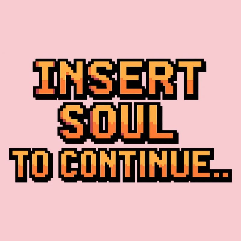 Conception de continuation de l’âme pixélisée