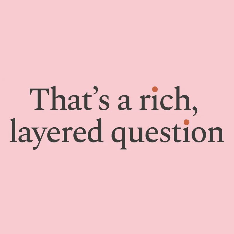 C’est une question riche et complexe