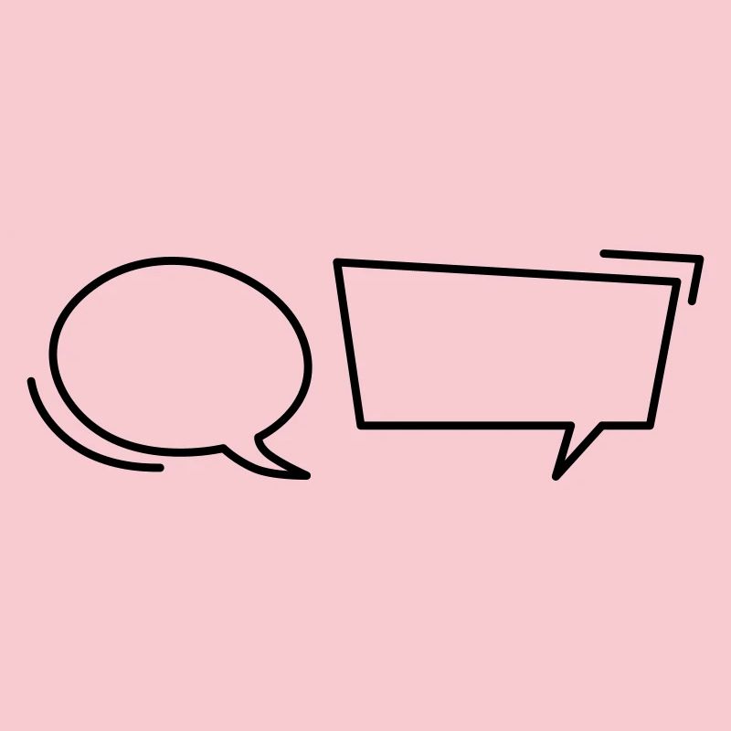Comic speech bubbles