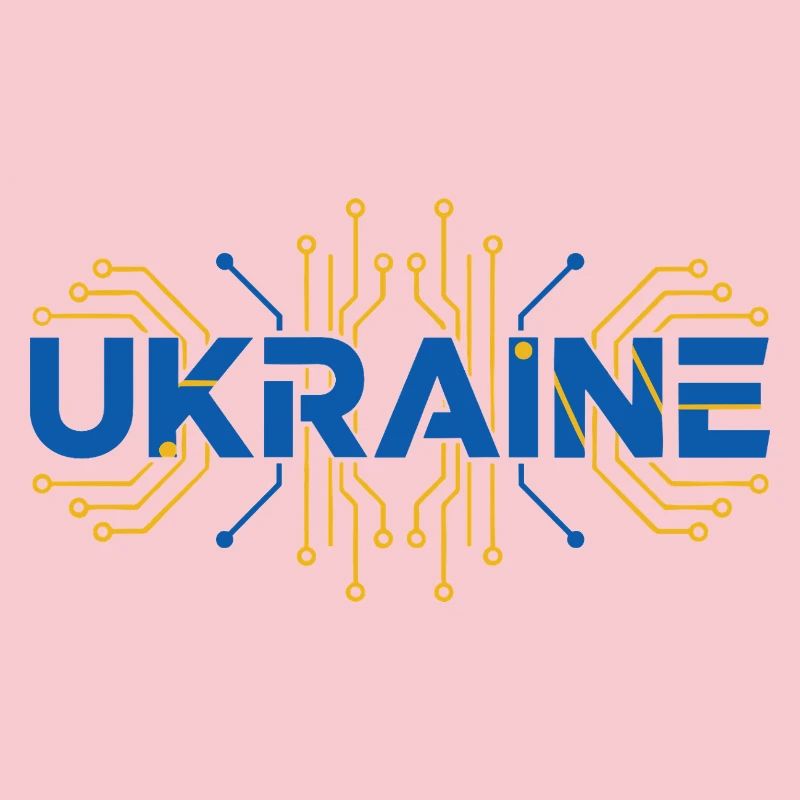 Conception du drapeau du circuit de l’Ukraine