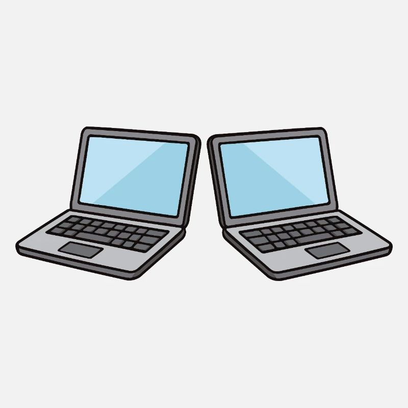 Collaboration avec les ordinateurs portables doubles