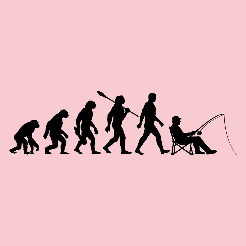 Evolution - Fishing, Angler Gift