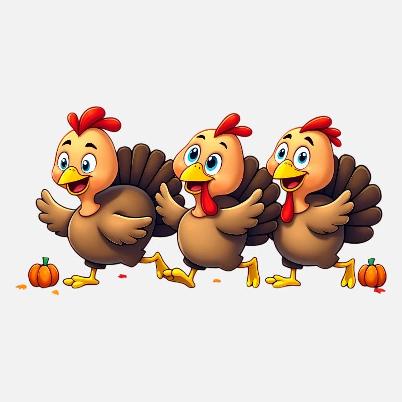 Bébé dinde de Thanksgiving