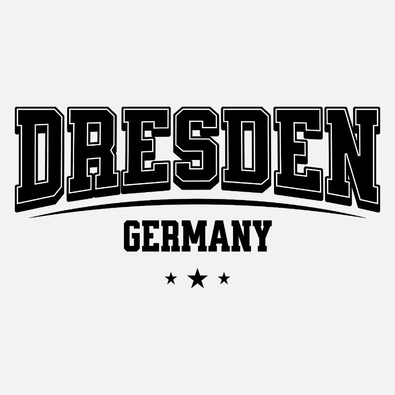 Dresden Germany Lettering