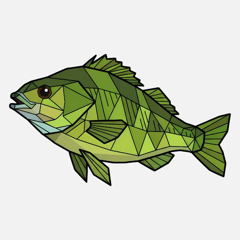 Perchoir géométrique Low Poly