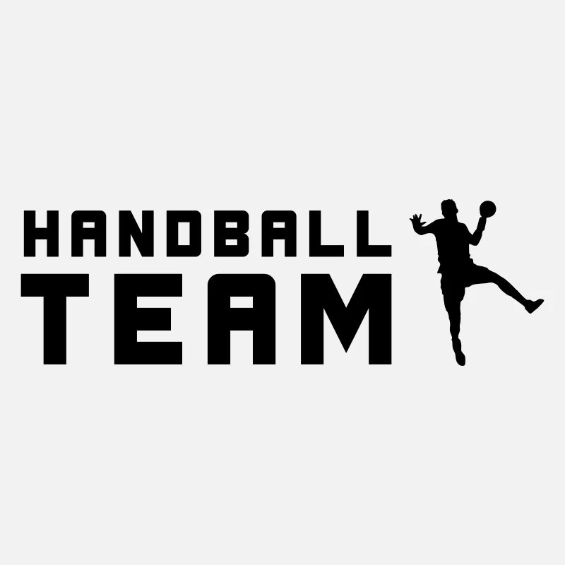 Silhouette de l’équipe de handball