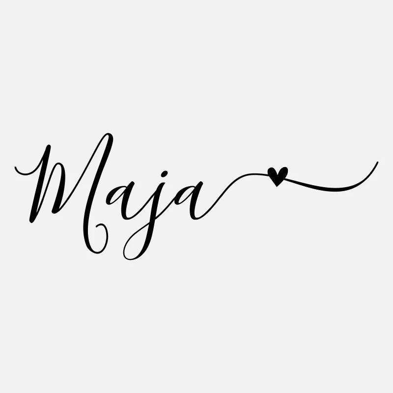 Maja Name First Name Decorative