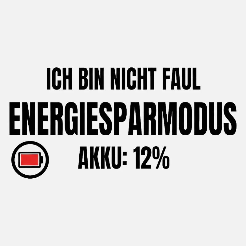 Not lazy, power saving mode – battery 12% saying