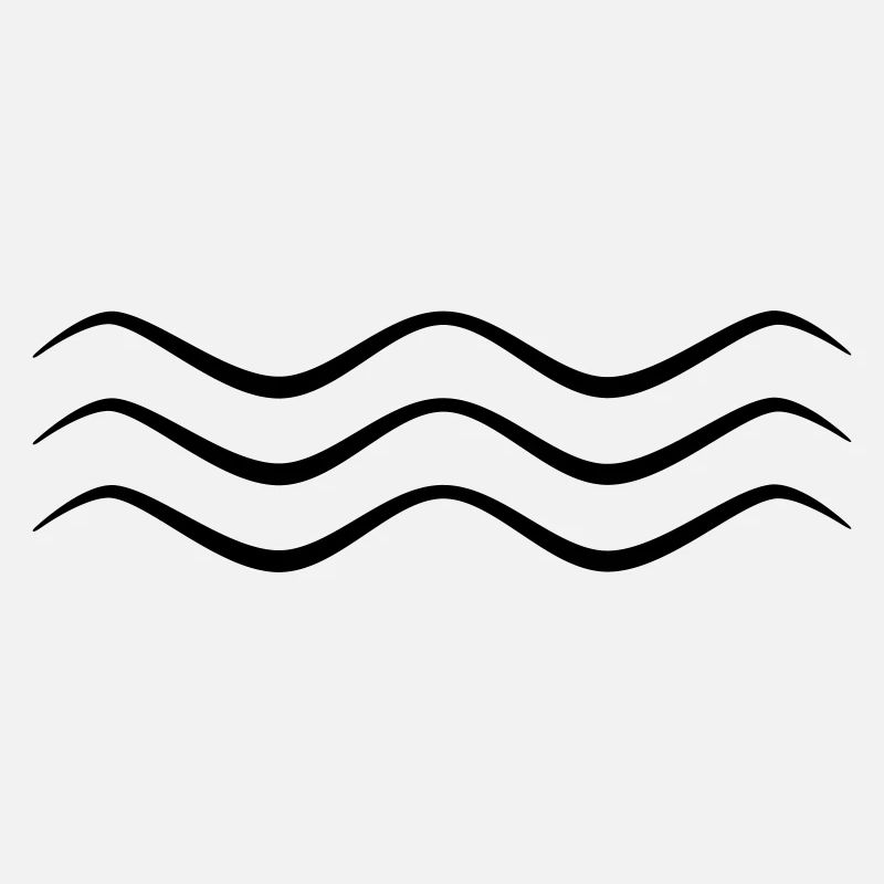 Symbol wave triple