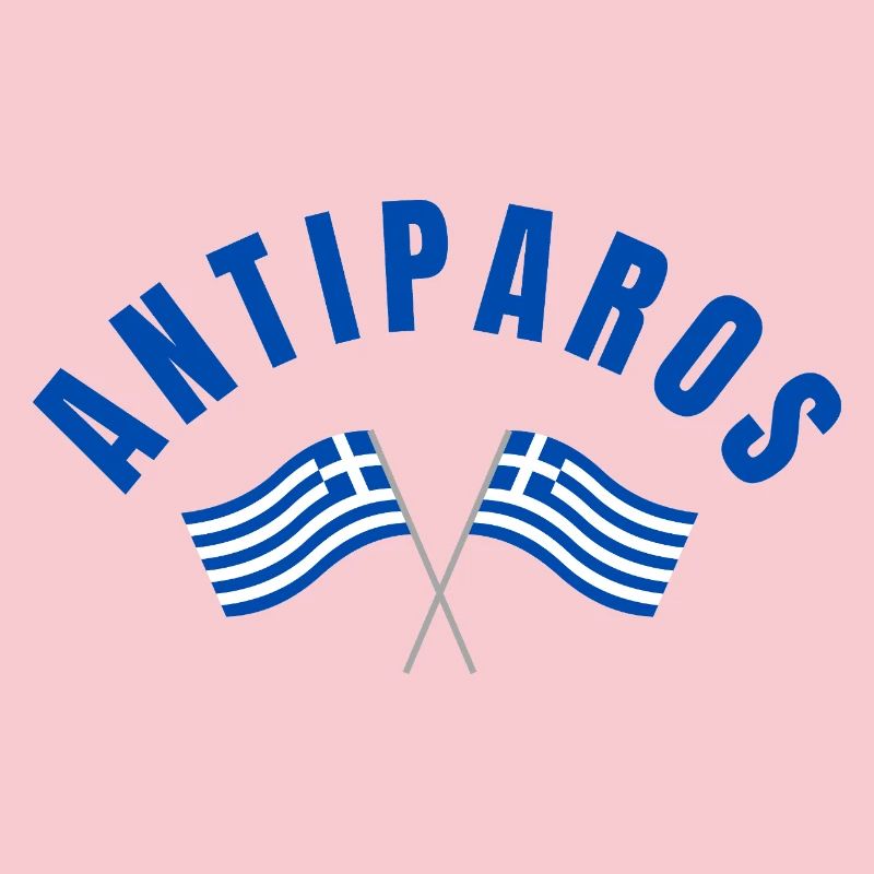 Drapeaux grecs d’Antiparos