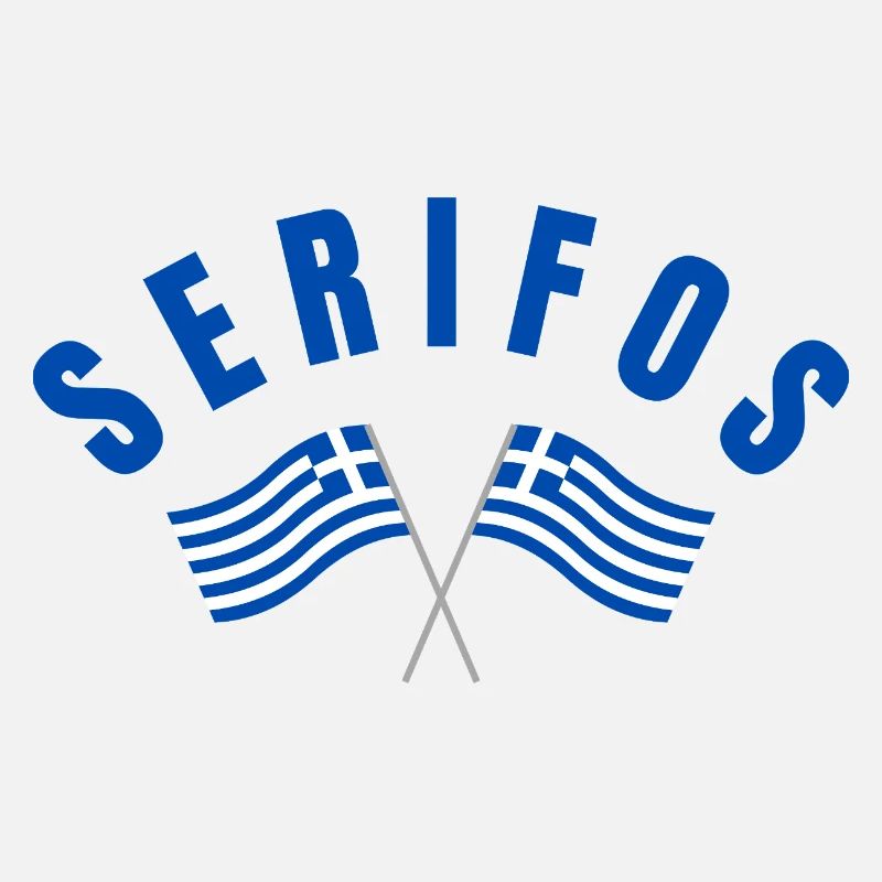 Drapeaux grecs de Serifos