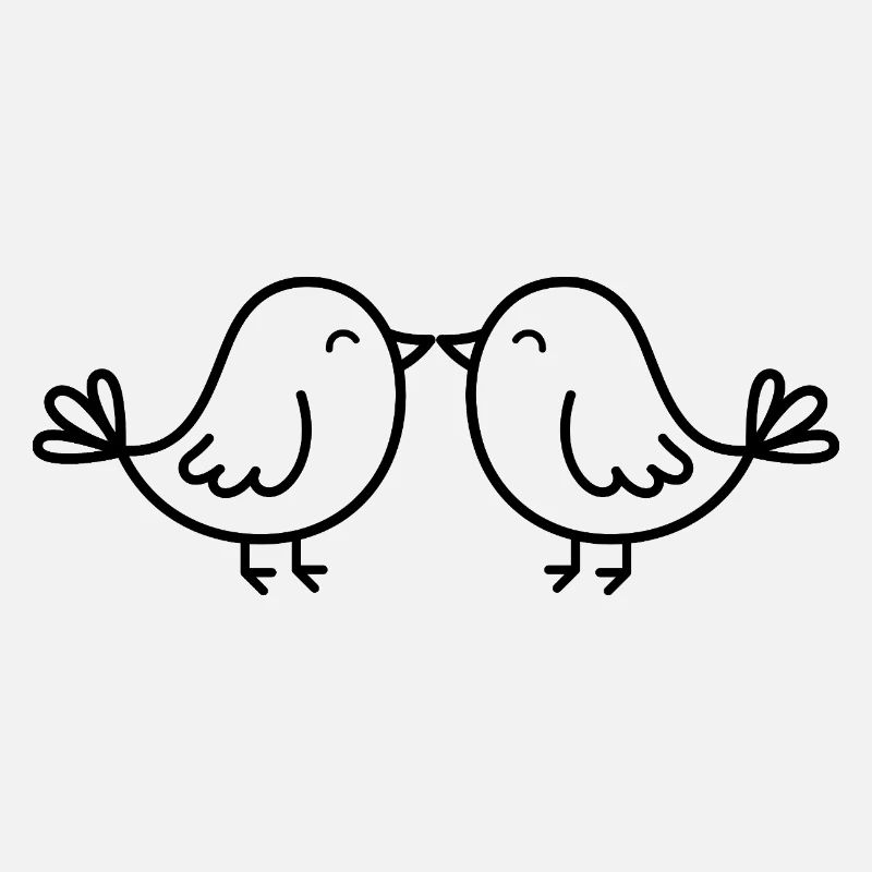 Oiseaux mignons