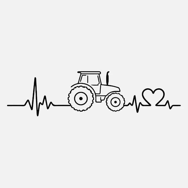 Traktor Puls EKG Herzfrequenz