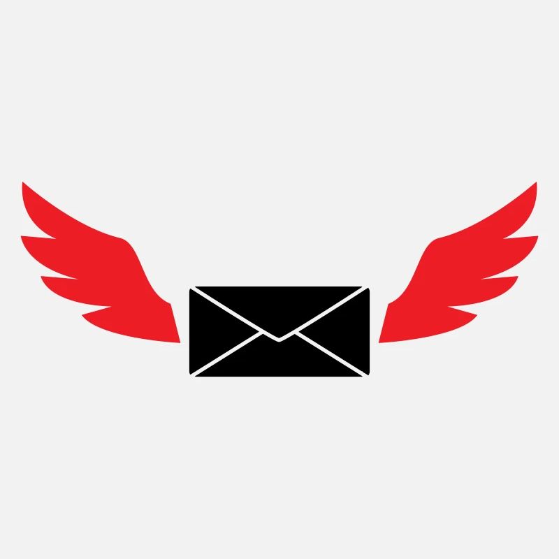 Express Mail Envelope Winged Post