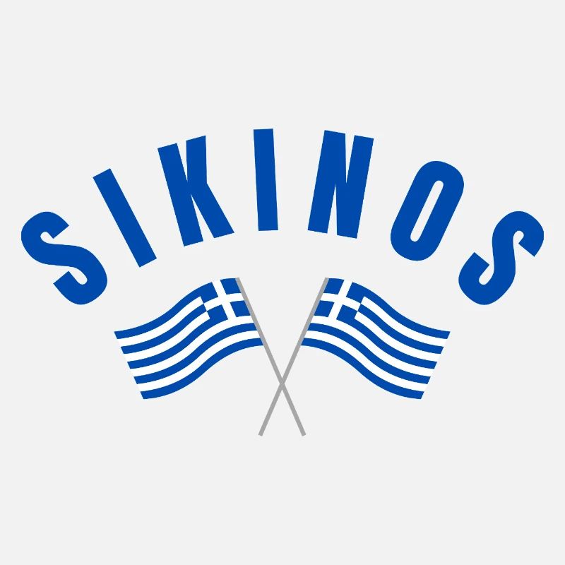 Drapeaux grecs de Sikinos
