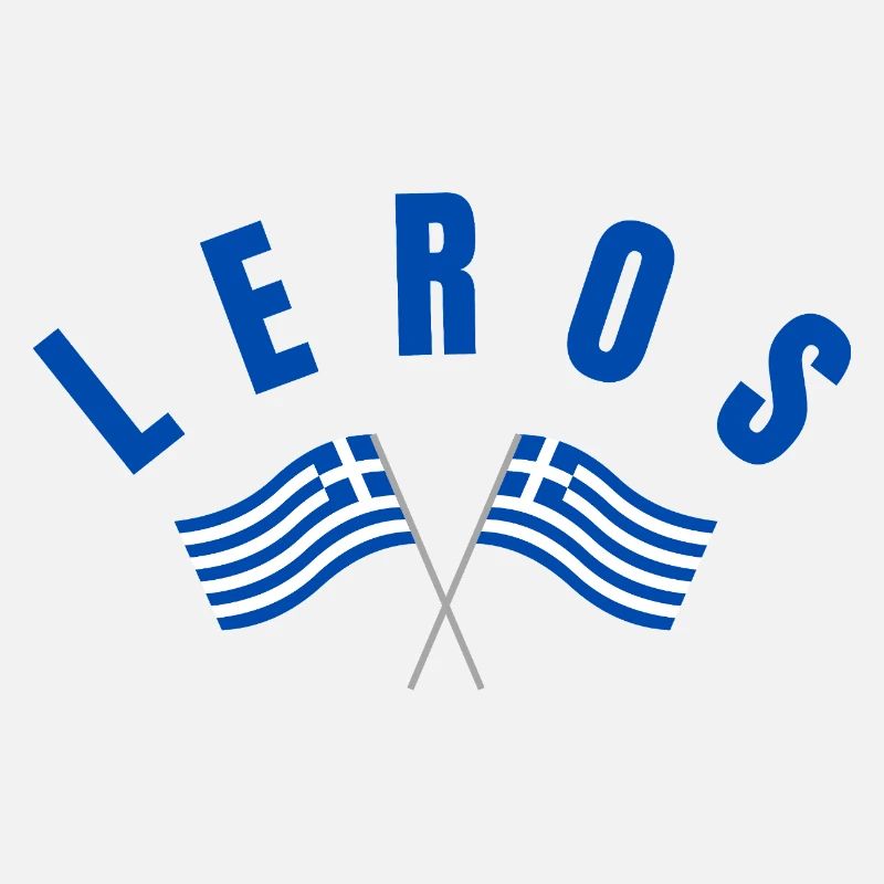 Drapeaux grecs de Leros