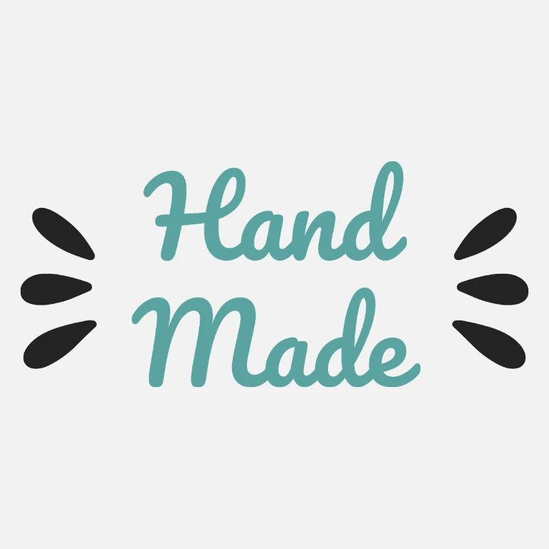Handgemachtes Minimalistisches Bastelhemd im Skriptstil