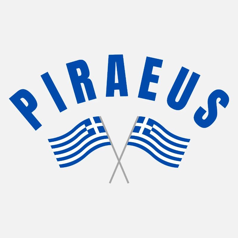Piraeus Harbour Waves Emblem