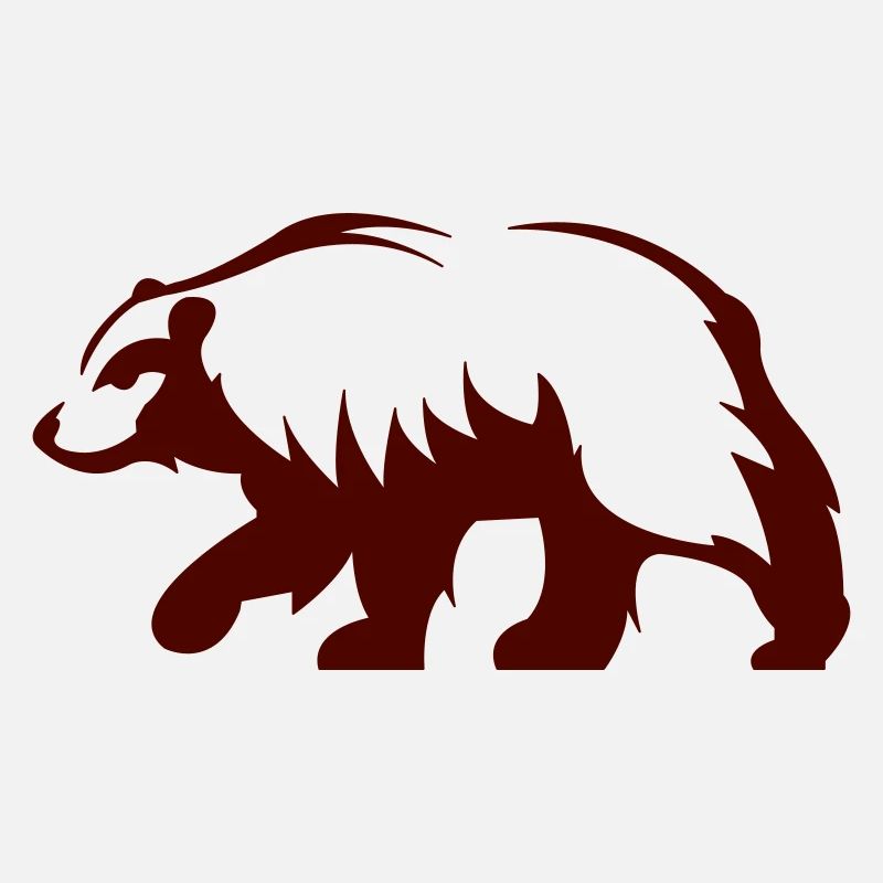 Forest Bear Silhouette