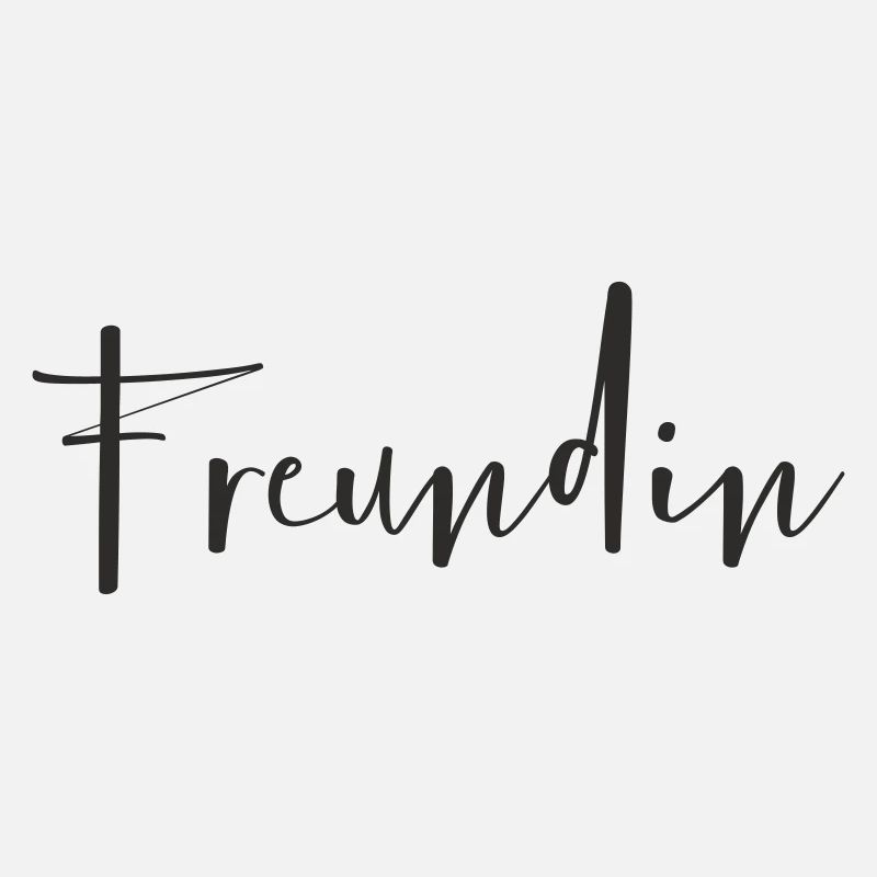 Girlfriend – Loving Text Design