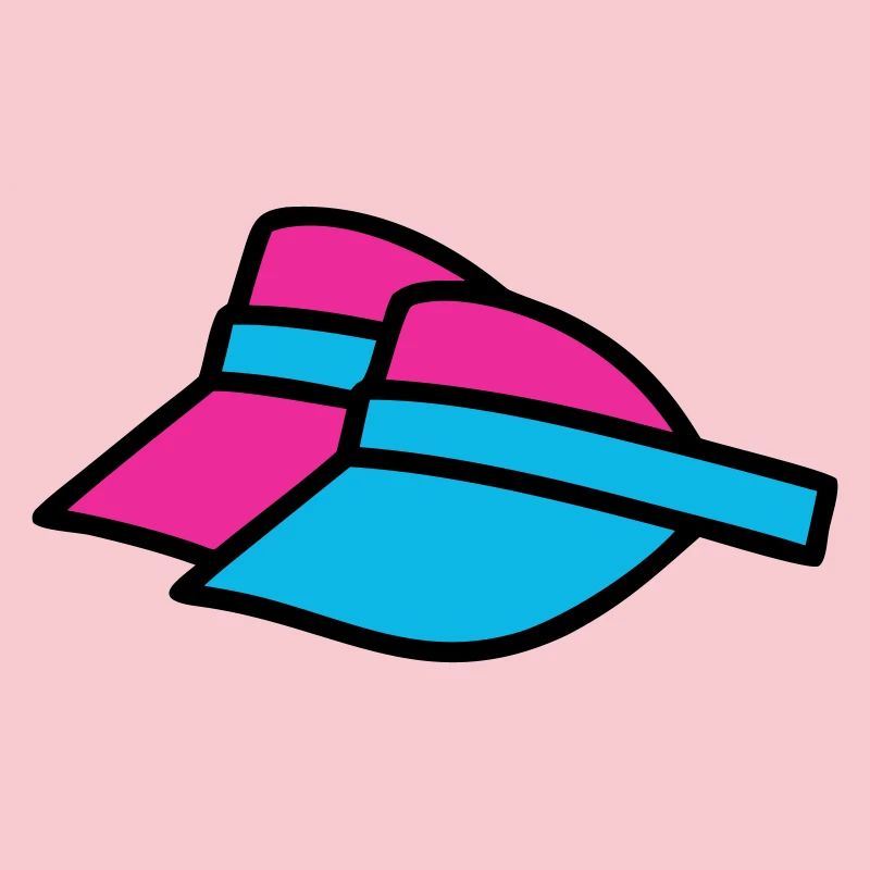 90s Sun Visors Retro Visor