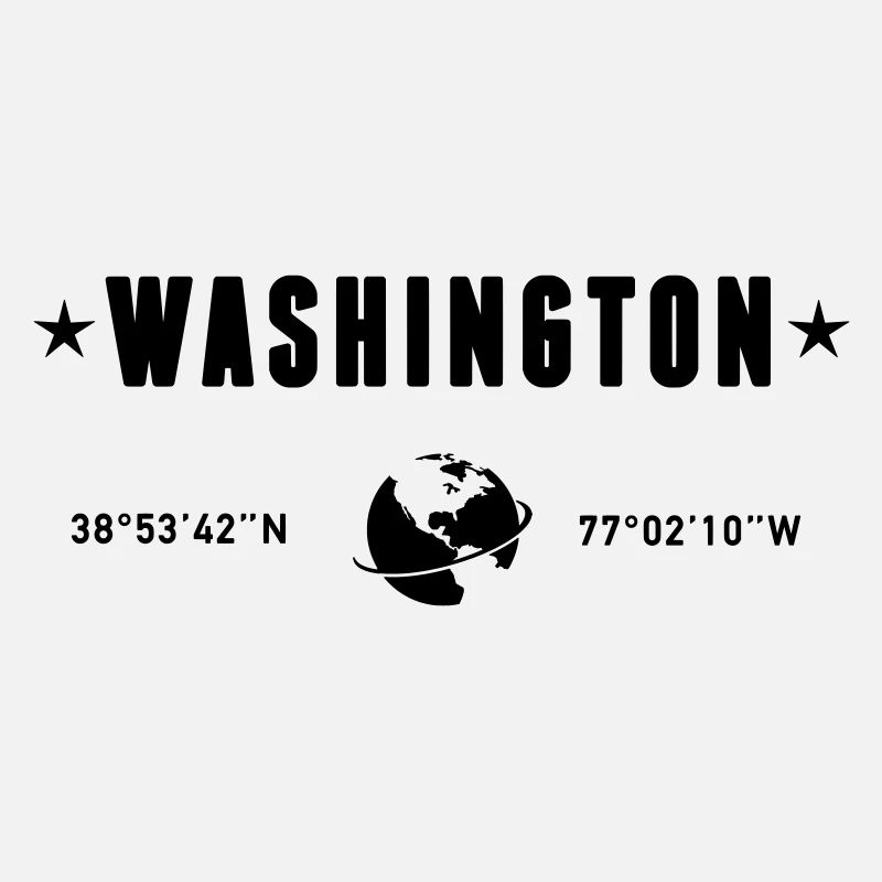 Washington DC Coordinates Planet Earth