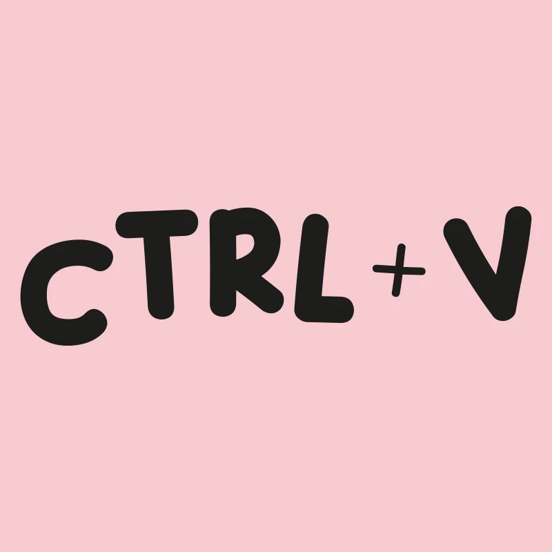CTRL+V Paste -Gift for IT and Twins