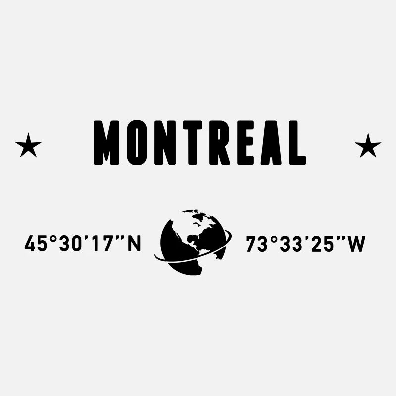 Montréal, Québec, coordonne la planète Terre
