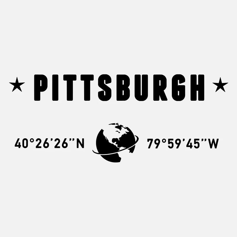 Pittsburgh Pennsylvania Coordinates Gps Globe