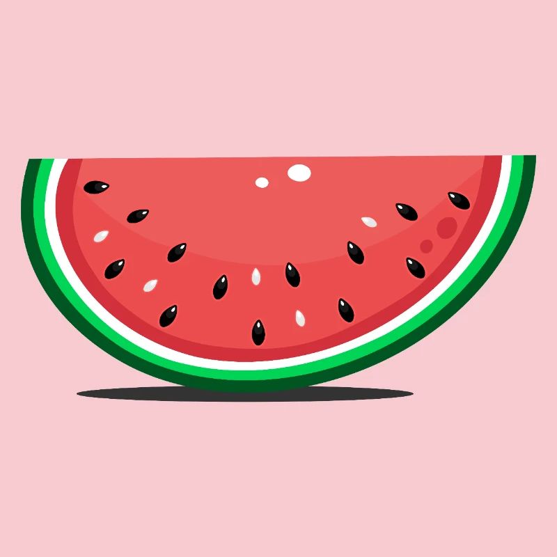 Tranche de design de pastèque