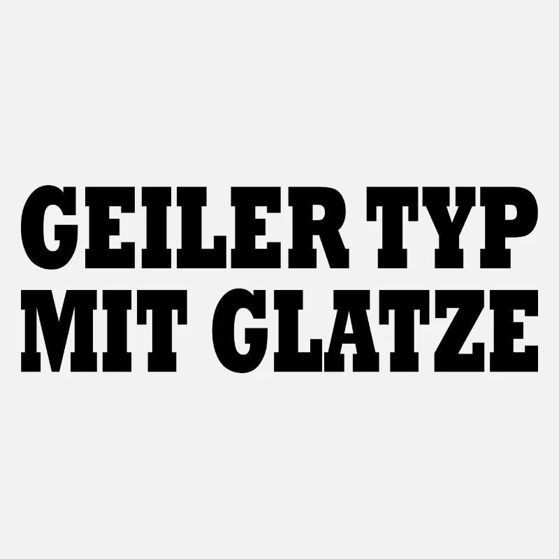 geiler typ mit glatze