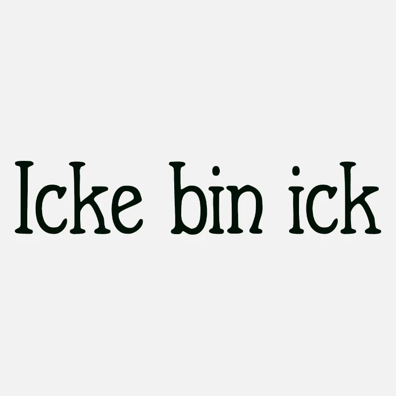Icke bin ick Berlin