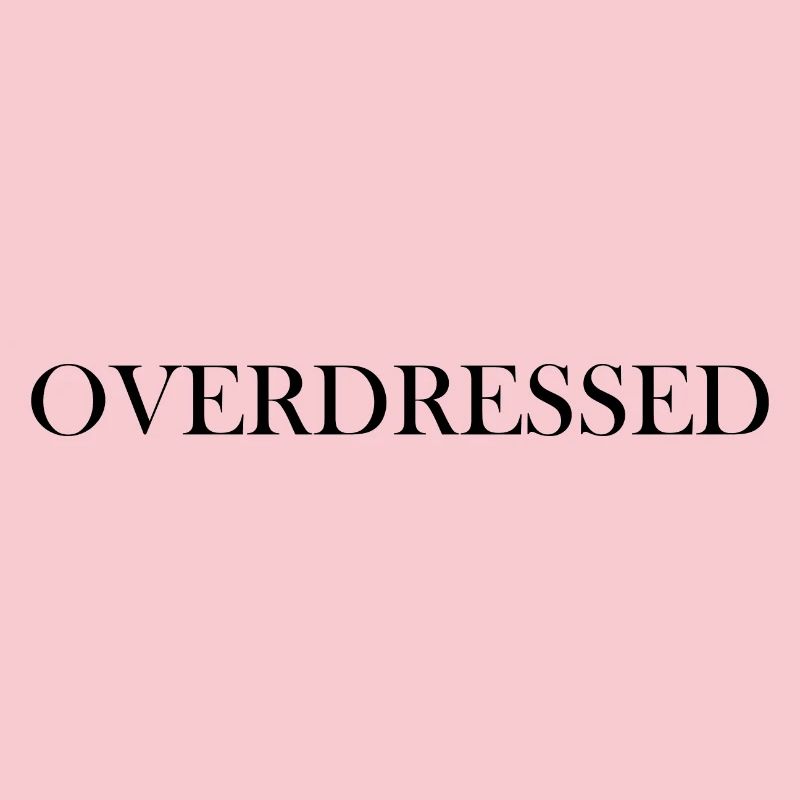 Overdressed statement black