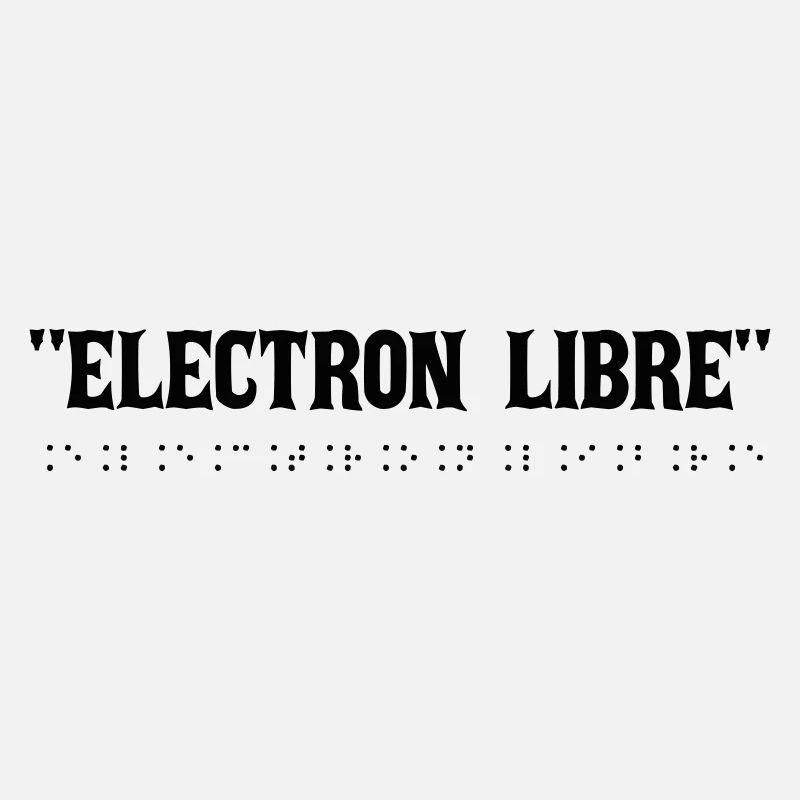 Typographie électro rétro
