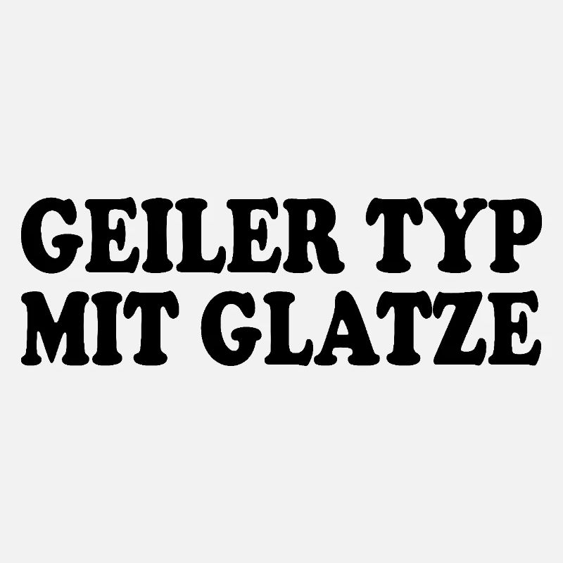 geiler typ mit glatze