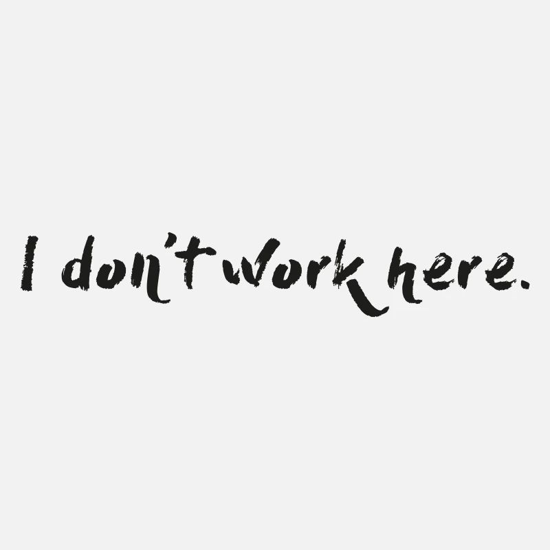 I don't work here.