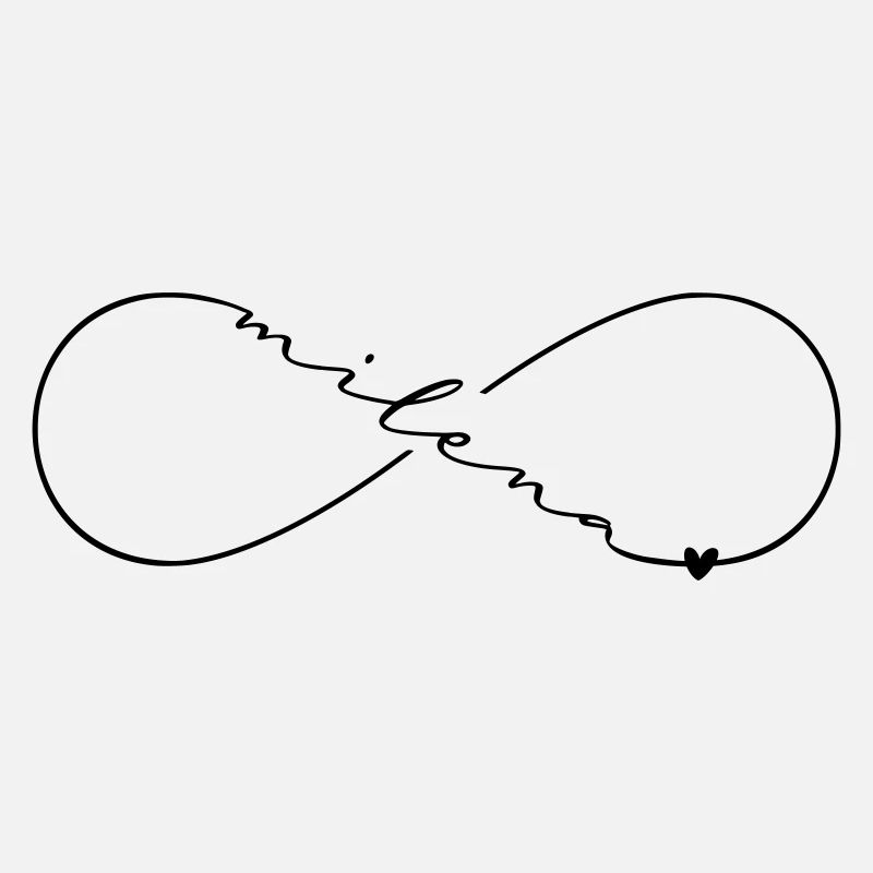 Milena Name Infinity Symbol