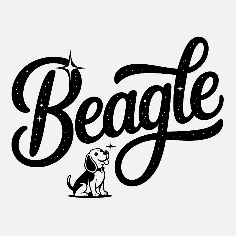Beagle - Logo d’animal de compagnie cool