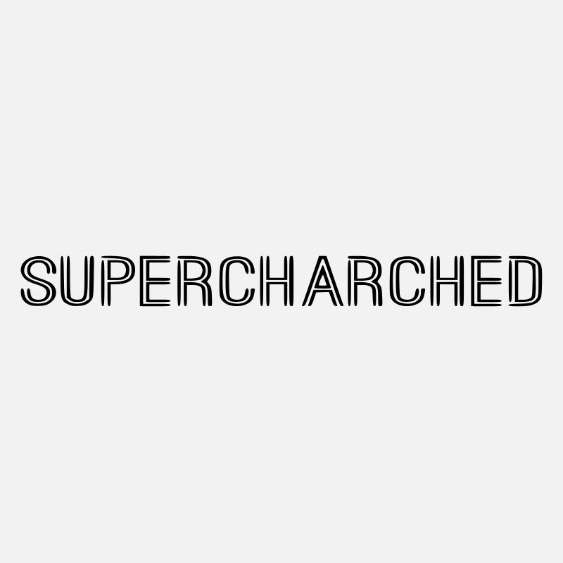 Lettrage SUPERCHARCHED