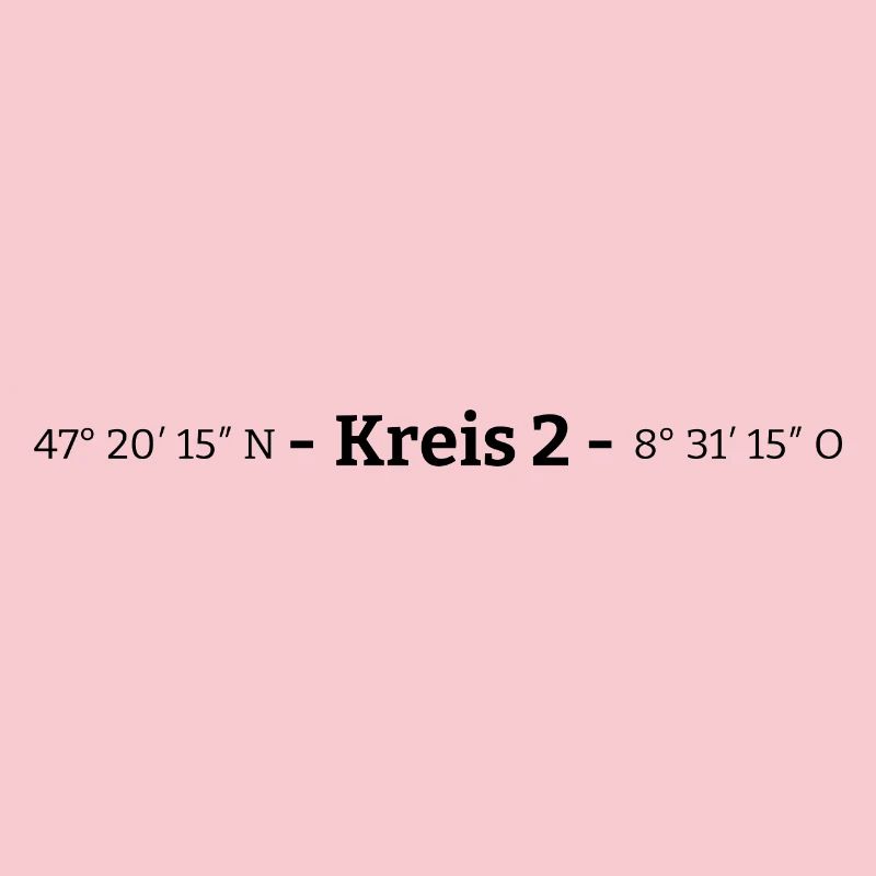 Coordinates District 2 Zurich